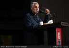 On Wednesday evening, Maj. Gen. Soleimani, the Commander of IRGC Quds Force, addressed a meeting of army generals in a session to honor Gen. Hossein Hamedani, killed in a fight in Aleppo in October 2015. 7