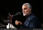 On Wednesday evening, Maj. Gen. Soleimani, the Commander of IRGC Quds Force, addressed a meeting of army generals in a session to honor Gen. Hossein Hamedani, killed in a fight in Aleppo in October 2015. 10