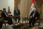 دیدار دبیرکل مجمع جهانی بیداری اسلامی با فواد معصوم رئیس جمهوری عراق + عکس 2