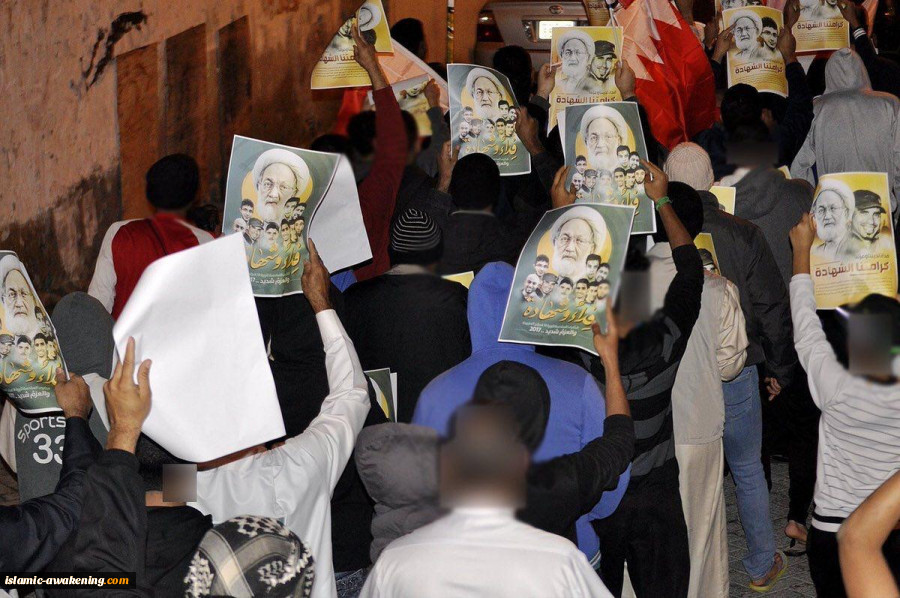 تشییع مهیب فی البحرین لـ شهداء الحریة تلبیة لدعوة العلماء
 2