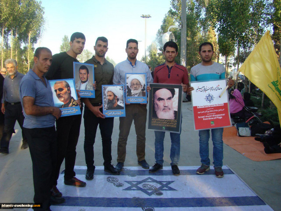 الذکرى الثامنة والعشرین لرحیل الإمام الخمینی:
حب الإمام الخمینی مصحوب بمعاداة الصهیونیة والإستکبار العالمی
 2