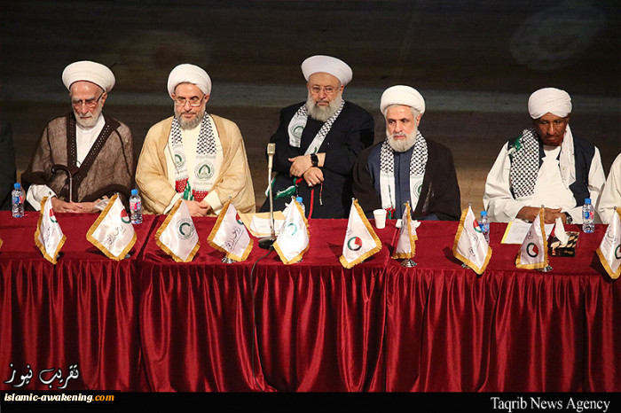 مؤتمر الاتحاد العالمی لعلماء المقاومة..تأکید على خیاری الوحدة والمقاومة لتحریر فلسطین