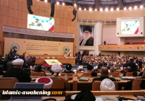 انطلاق فعاليات اجتماع«محبي اهل البيت (ع) وقضية التكفيريين» في العاصمة الإيرانية