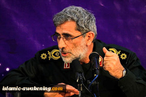 العمید قاآنی: انتصار الثورة الاسلامیة أوقف عدوان وتوسع الکیان الصهیونی