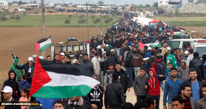 جمعة مسيرة الشهداء والأسرى.. لحظة بلحظة