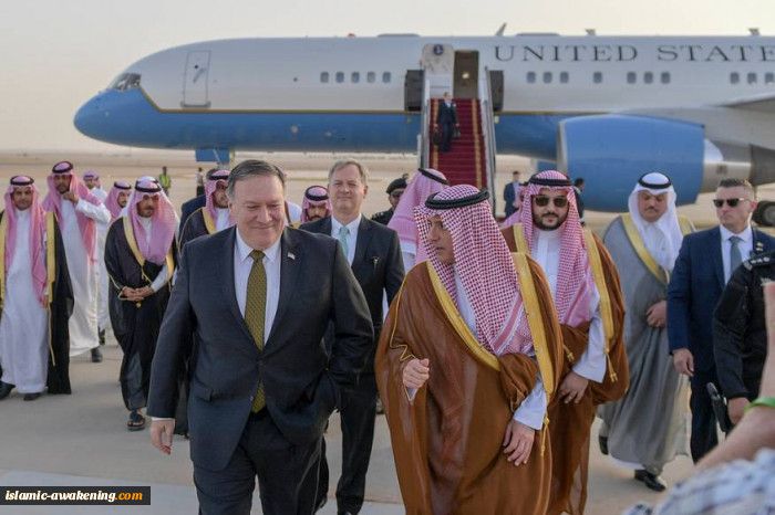 بومبیو ینقل رسالة ترامب للسعودیة: لقد طفح الکیل فتوقفوا