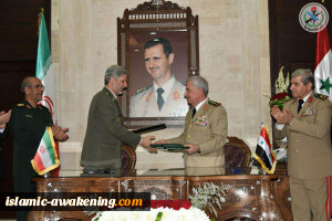 دلالات ورسائل زيارة وزير الدفاع الإيراني إلي سورية