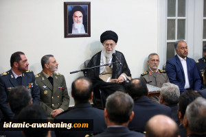 قائد الثورة: الدفاع الجوی فی الخطوط الامامیة لمواجهة الأعداء