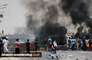 ماهی علاقة الاضطرابات فی البصرة بمشروع الحظر الامریکی على ایران؟