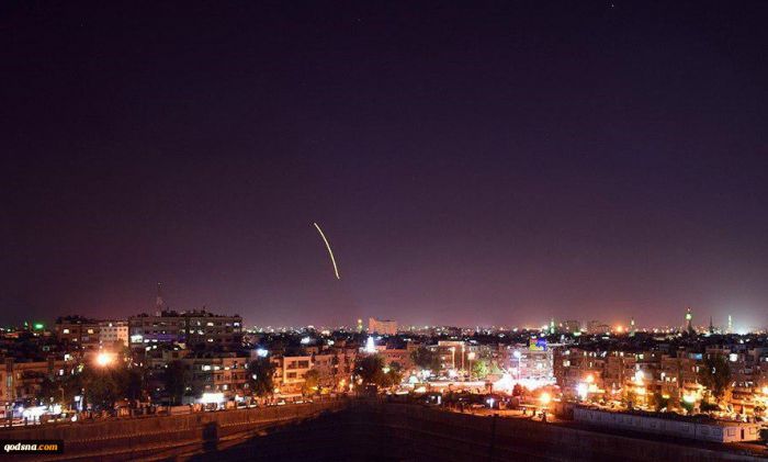 Syrian military downs Israeli missiles fired at Damascus airport