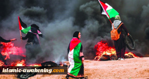 شهداء وجرحى بمواجهات مع الاحتلال فی غزة