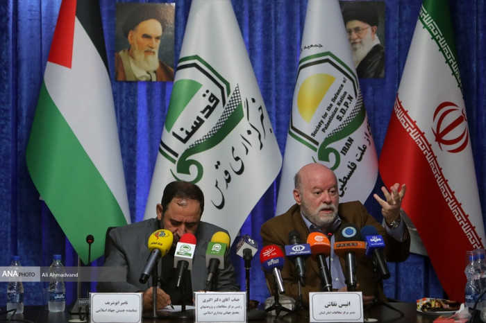 أنيس نقاش: إيران حققت العديد من الانجازات خلال اربعة عقود من الدعم المتواصل للقضايا العادلة