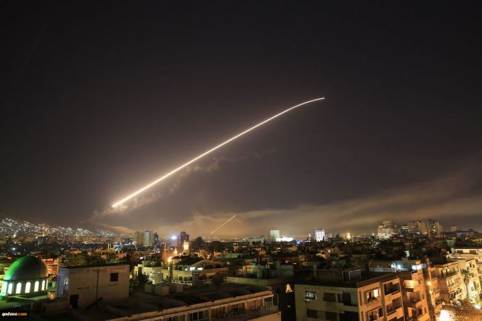 Syria shoots downs 'most of Israeli missiles' fired towards Damascus