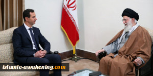 قائد الثورة للرئیس السوری: لقد تحولتَ إلى بطل العالم العربی بعد ما أبدیتَ من صمود