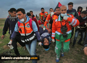 17 إصابة بقمع الاحتلال فی 