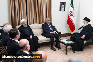 قائد الثورة یدعو الى اخراج القوات الامریکیة من العراق