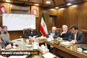 دیدار عضای شورای سیاستگذاری جایزه جهانی فلسطین با رئیس سازمان تبلیغات اسلامی