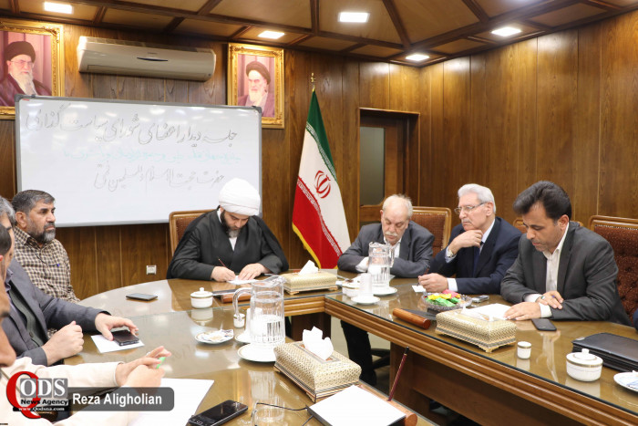 دیدار عضای شورای سیاستگذاری جایزه جهانی فلسطین با رئیس سازمان تبلیغات اسلامی