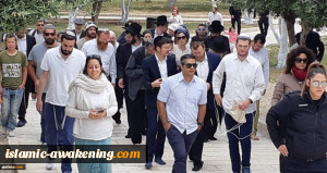 یورش شهرک نشینان صهیونیست به مسجد الاقصی