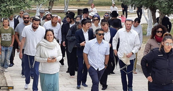 یورش شهرک نشینان صهیونیست به مسجد الاقصی