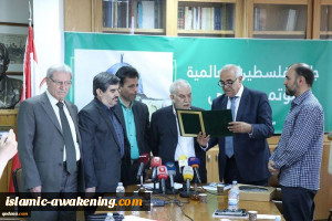 اطلاق جائزة فلسطین العالمیة للآداب من نقابة المحررین