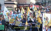 Turkish People Demonstrate in Istanbul,Call for Release of Leader of Nigerian Muslims 3