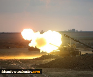 مدفعیة الاحتلال تستهدف موقعاً للمقاومة شرق البریج