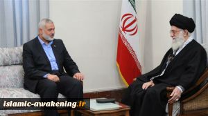 We will stand fast by Iran, continue resistance: Hamas leader to Ayat. Khamenei