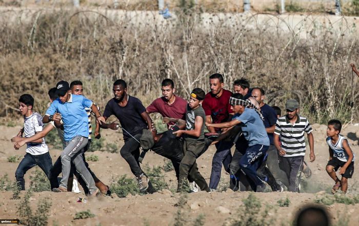 More than 50 Palestinian protesters injured by Israeli forces in Gaza