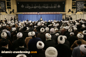 قائد الثورة: جمیع المسؤولین فی إیران على اعتقاد بأنه لن یتم التفاوض مع أمیرکا