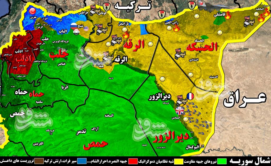 تحولات میدانی شمال سوریه ۵ روز پس از آغاز عملیات «چشمه صلح» 2