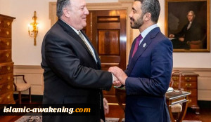 بومبیو یلتقی بن زاید..کل القضایا حاضرة باللقاء سوى شرعنة الاستیطان!