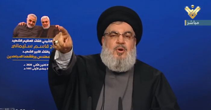 Nasrallah says assassination of Soleimani begins a new phase for region