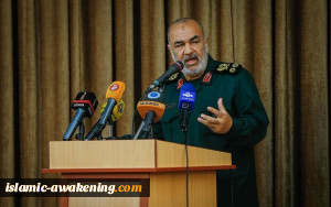 ردنا سیکون قویا ومزلزلا على من اغتال سلیمانی وسننتقم من العدو