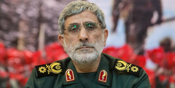 بریان هوک یهدد خلیفة الشهید سلیمانی بالاغتیال