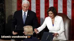 US polarization at its height as Pelosi rips up Trump’s speech