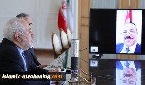 ظریف یبحث مع نظیره بحکومة الانقاذ الوطنی احدث تطورات الیمن