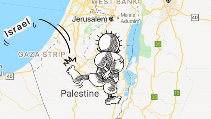 غوغل وآبل تُقصیان فلسطین عن خرائطهما