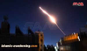 الدفاعات الجویة السوریة تتصدى لعدوان إسرائیلی من فوق الجولان وتسقط أغلبیة الصواریخ