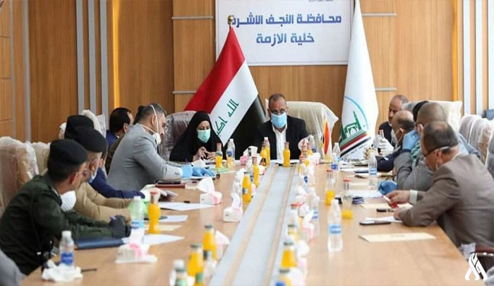 قرارات جدیدة لخلیة أزمة النجف الاشرف حول حظر التجوال