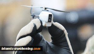 الجیش السوری یستولی على الطائرة المسیرة 