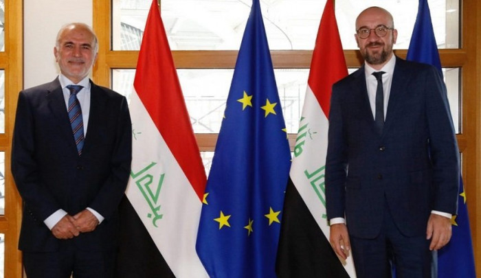 السفیر العراقی فی بروکسل یقدم أوراق اعتماده إلى رئیس المجلس الأوروبی