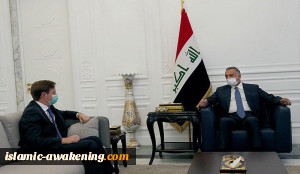 الکاظمی یستقبل السفیر البریطانی فی بغداد