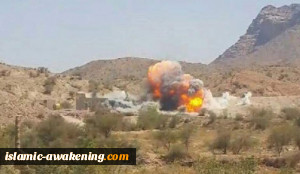 طیران العدوان السعودی یغیر على مختلف المحافظات الیمنیة