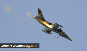 الطیران السوری یدمر أکبر مستودعات 