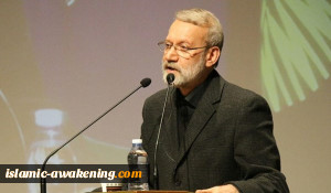 لاریجانی یعزی بحادث الانفجار فی مرفأ بیروت