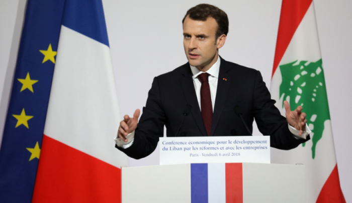 ماکرون من بعبدا یشرح هدفه من زیارة لبنان