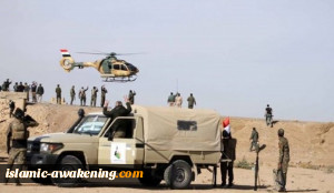 انطلاق عملیة امنیة لمداهمة اوکار داعش فی وادی الثرثار