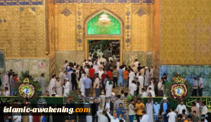 رغم حظر التجوال.. توافد کبیر للنجف بمناسبة عید الغدیر