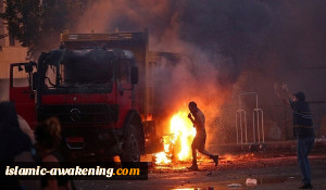 مقتل مجند وإصابة أکثر من 70 آخرین خلال اشتباکات فی بیروت